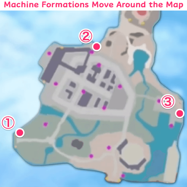Special Machine Formation Locations
