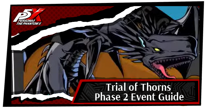 Persona 5 X - Trial of Thorns Phase 2 Event Top Banner