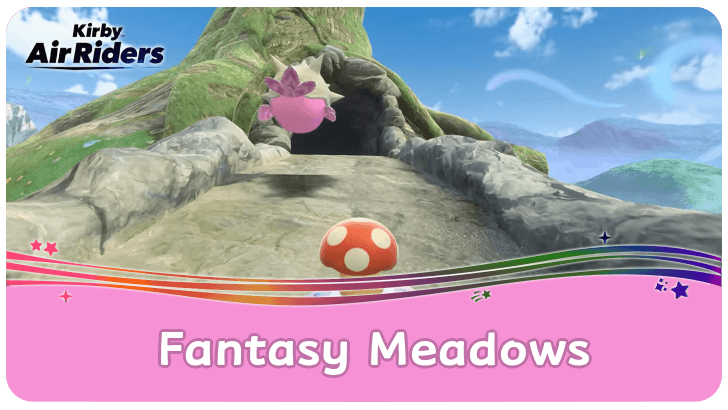 Kirby Air Riders - How to Unlock Fantasy Meadows and Hidden Paths