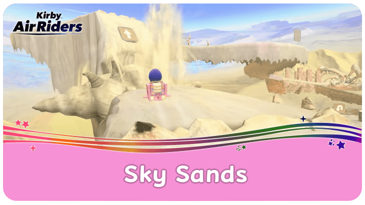 Kirby Air Riders - How to Unlock Sky Sands and Hidden Paths