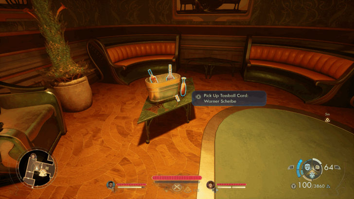 Tossball Card: Warner Scheibe Location