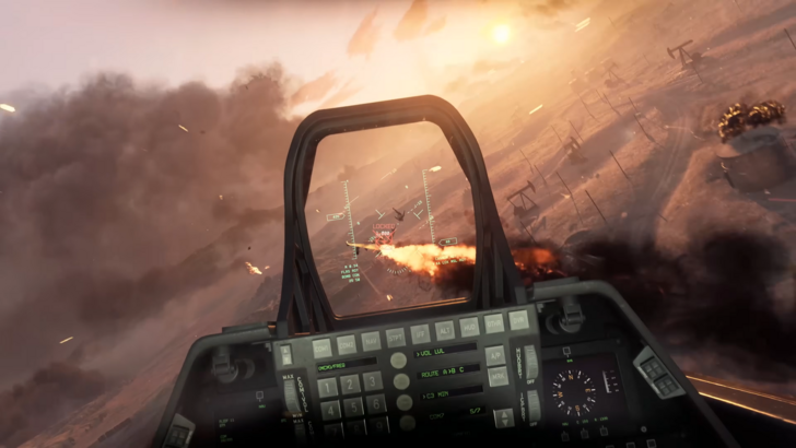Battlefield 6 Fighter Jet POV