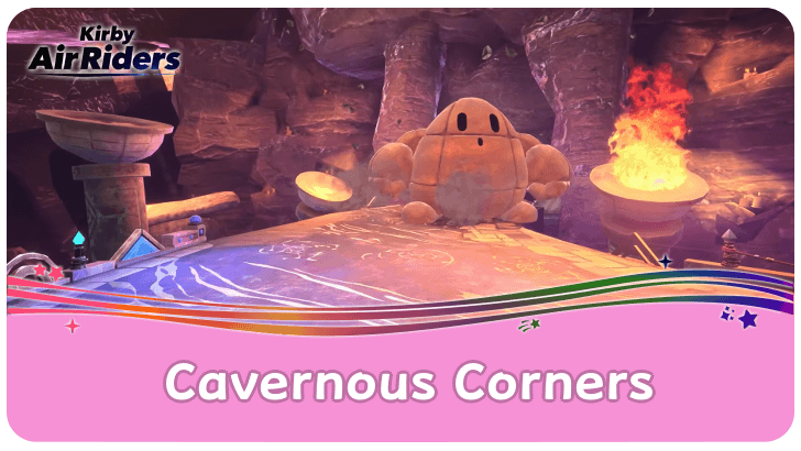 Kirby Air Riders - How to Unlock Cavernous Corners and Hidden Paths