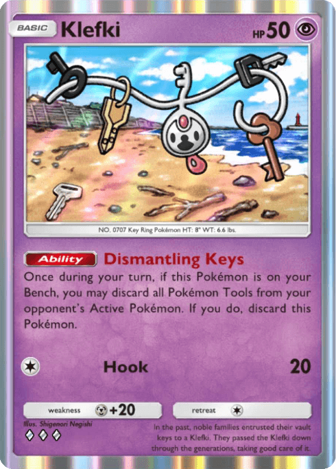 Pokemon TCG Pocket - B1 120 Klefki
