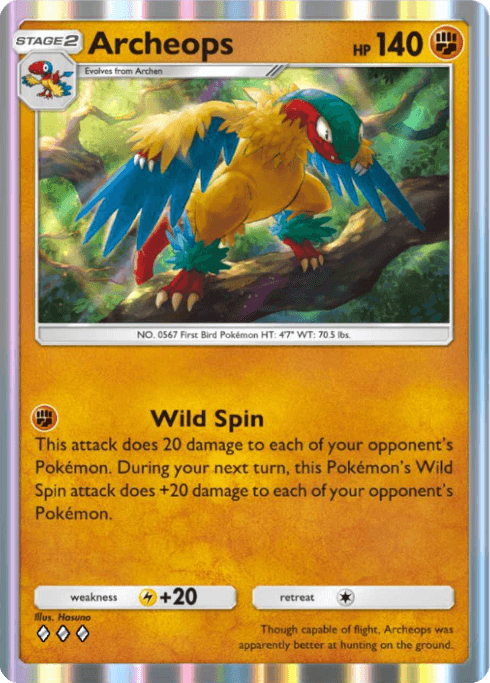 Pokemon TCG Pocket - B1 134 Archeops