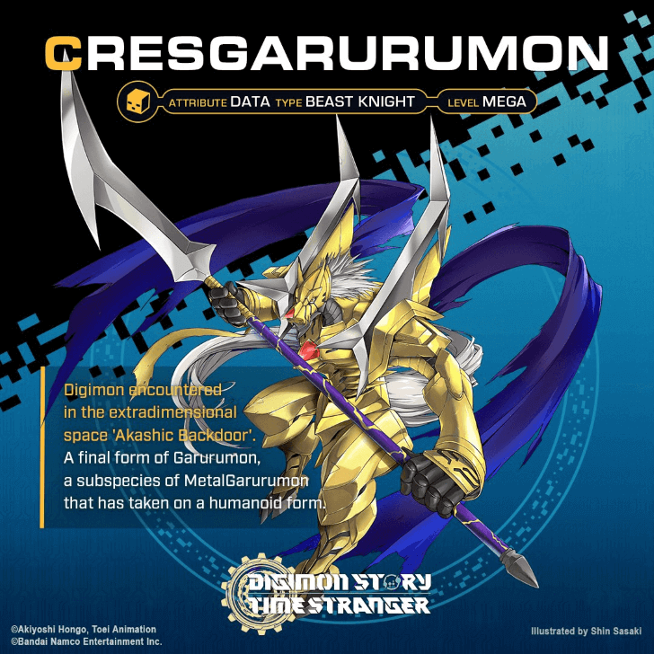 CresGarurumon