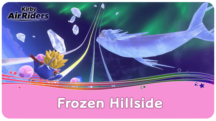 Kirby Air Riders - How to Unlock Frozen Hillside and Hidden Paths