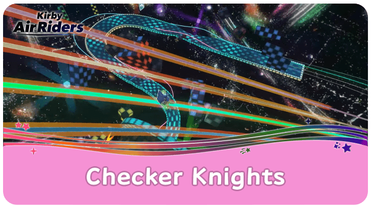 Kirby Air Riders - How to Unlock Checker Knights and Hidden Paths