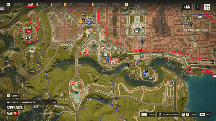 Far Cry 6 - Patient Feedback III zoomed map