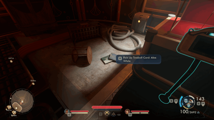 Tossball Card: Alex White Location