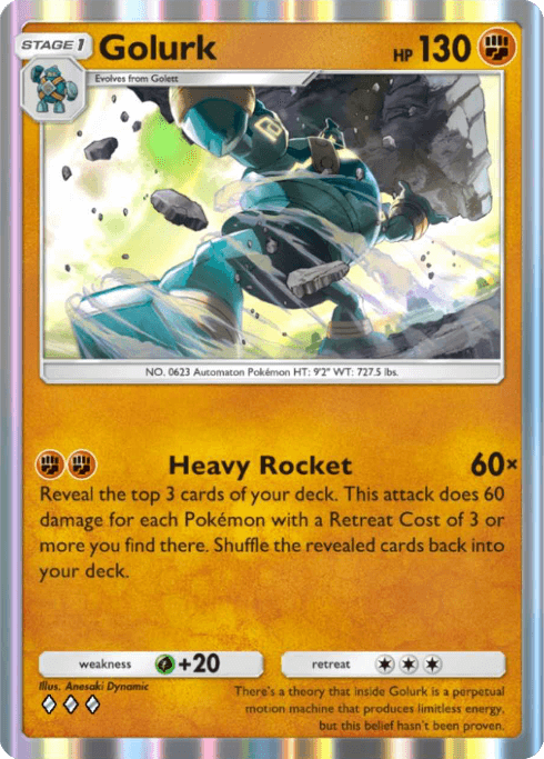 Pokemon TCG Pocket - B1 136 Golurk
