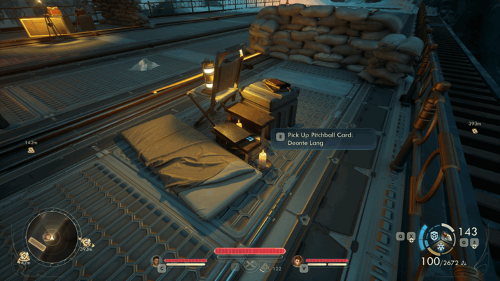 Pitchball Card: Deonte Lang Location