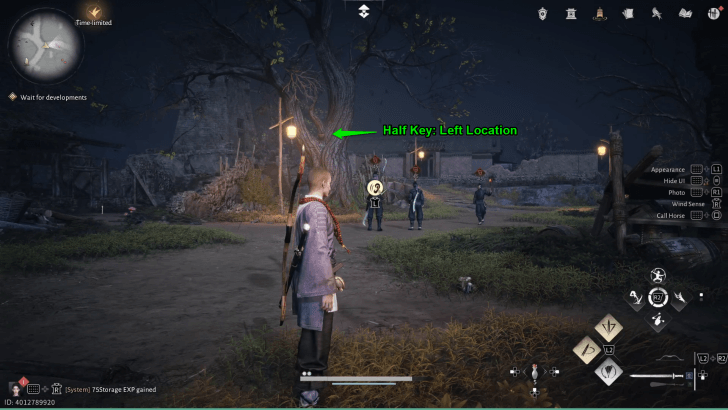 Grab the Key from the Nest in a Tree