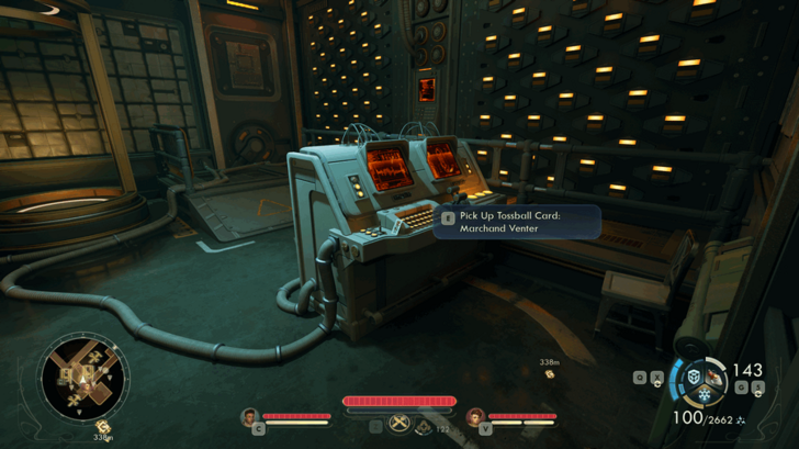 Tossball Card: Marchand Venter Location