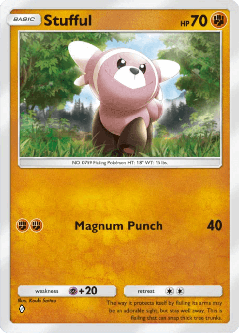 Pokemon TCG Pocket - B1 141 Stufful