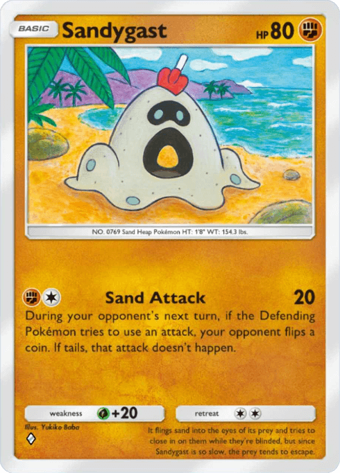 Pokemon TCG Pocket - B1 143 Sandygast