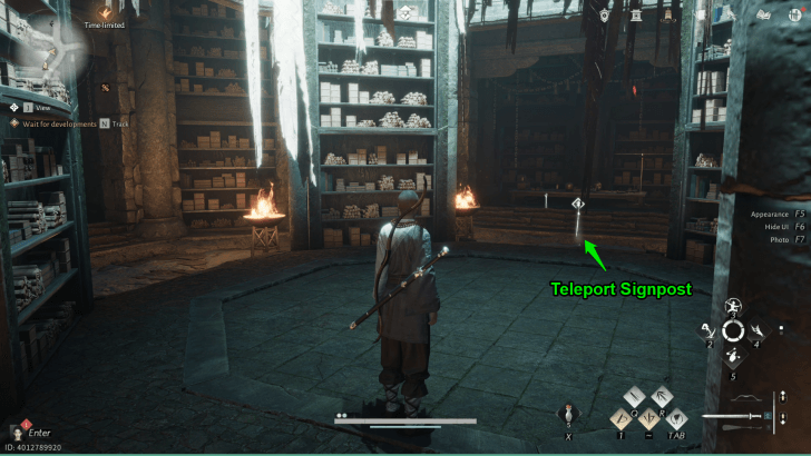 Exit the Cellar Using the Signpost