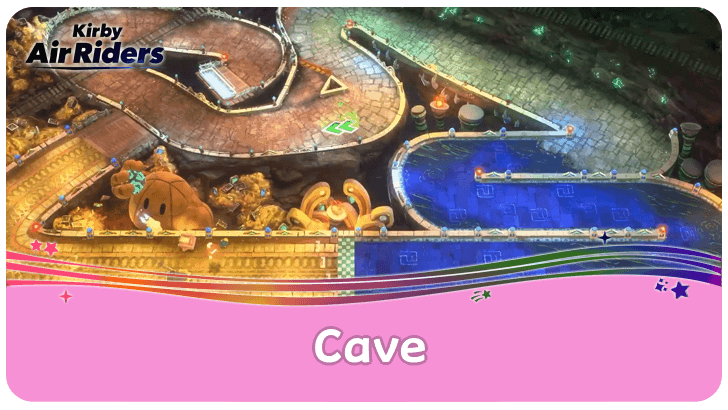 Kirby Air Riders - How to Unlock Cave