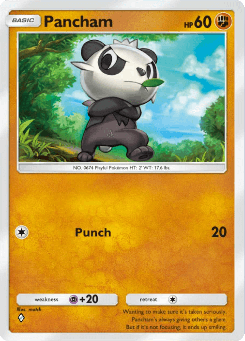 Pokemon TCG Pocket - B1 138 Pancham