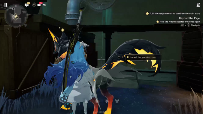 Inspect the Wooden Crate DNA