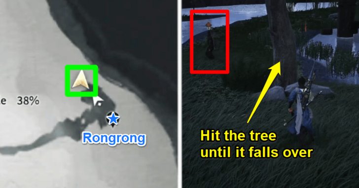 WWM - Cut the Thickest Tree