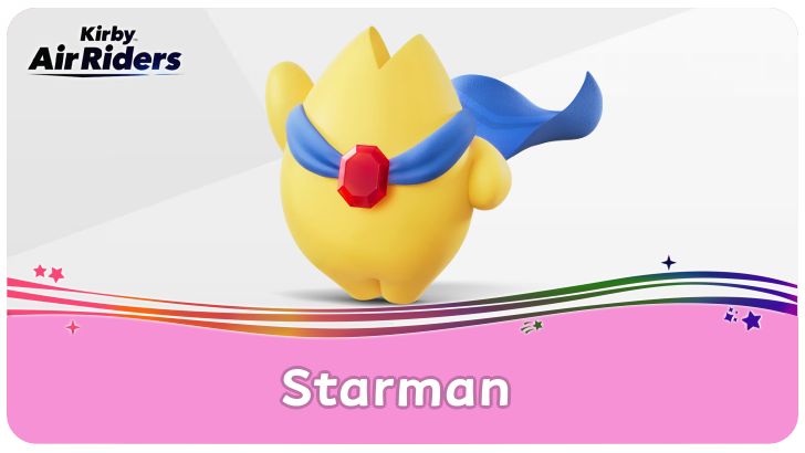Kirby Air Riders How to Unlock Starman, Best Machines and Alt Colors