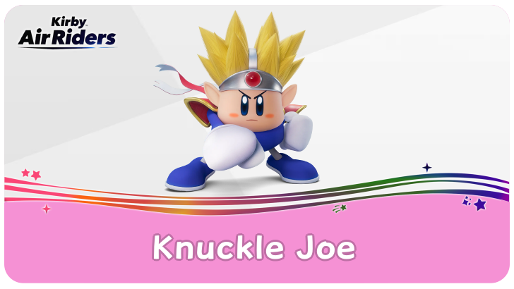 Kirby Air Riders How to Unlock Knuckle Joe, Best Machines and Alt Colors
