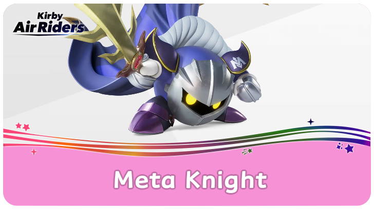 Kirby Air Riders How to Unlock Meta Knight, Best Machines and Alt Colors