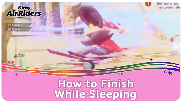 Kirby Air Riders How to Finish While Sleeping