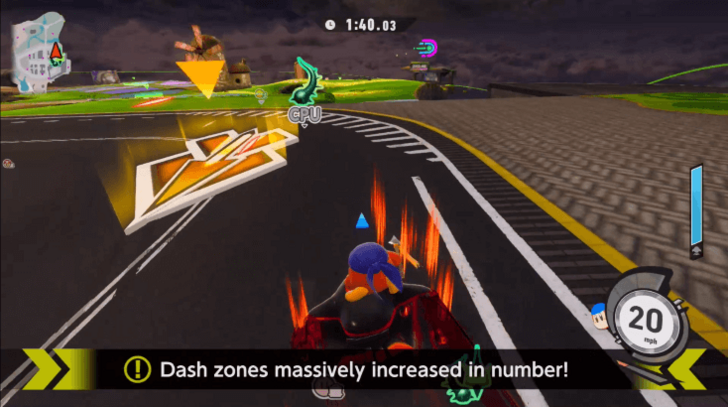 Brown Dash Zone