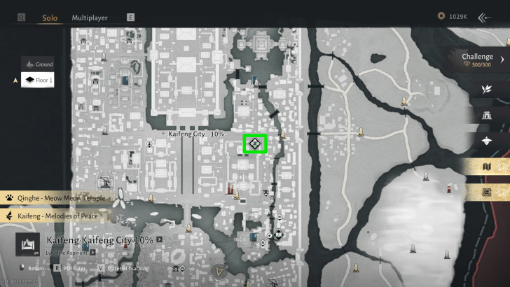 A Faltering Flame Map Location