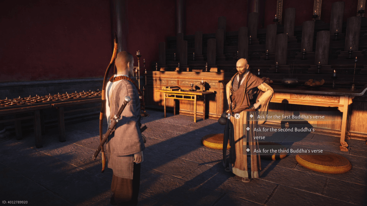 Speak to the Lamp-lighting Monk