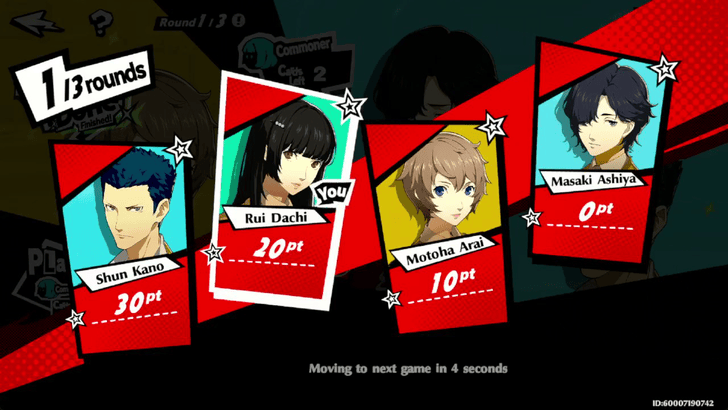 All Players Will Be Ranked Each Round Based on Their Placement