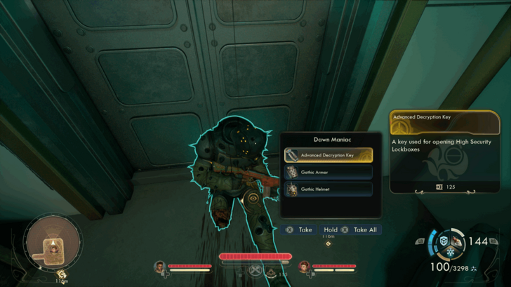 Advanced Decryption Key Location