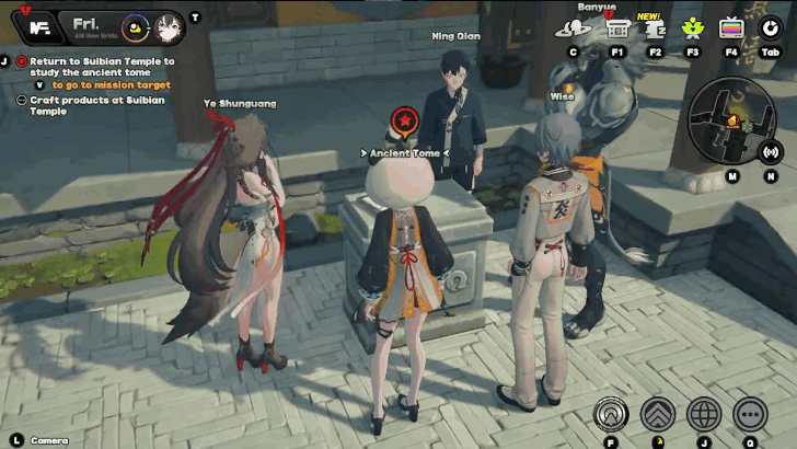 Return to Suibian Temple to Study the Ancient Tome