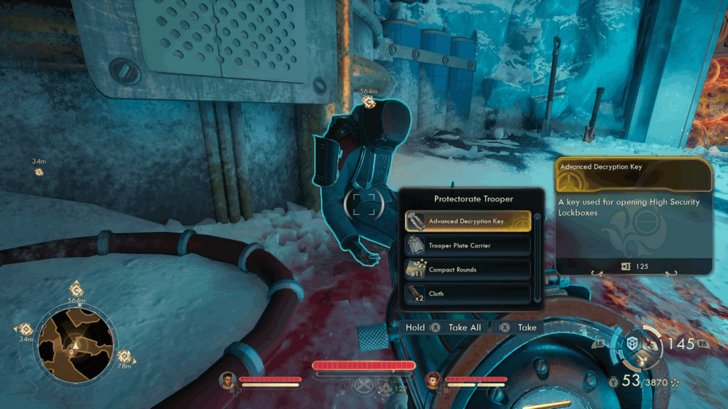 Advanced Decryption Key Location