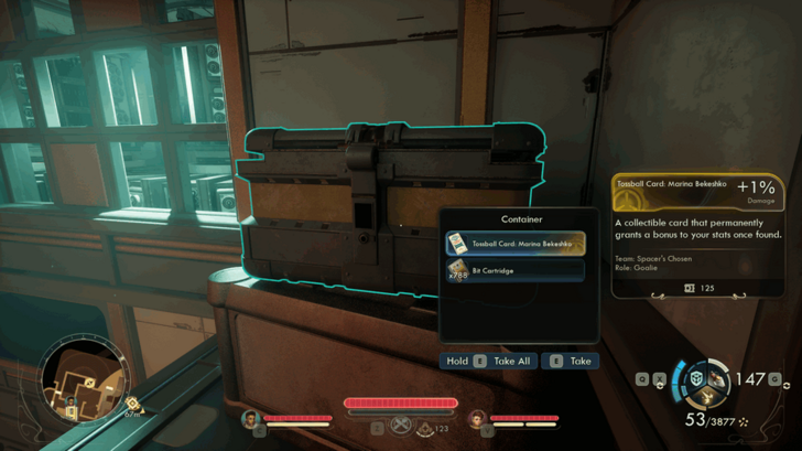 Tossball Card: Marina Bekeshko Location