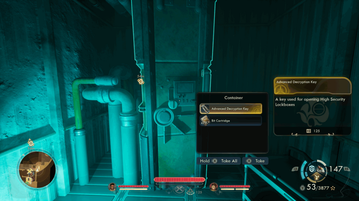 Advanced Decryption Key Location