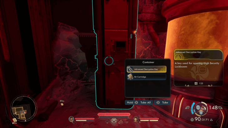 Advanced Decryption Key Location