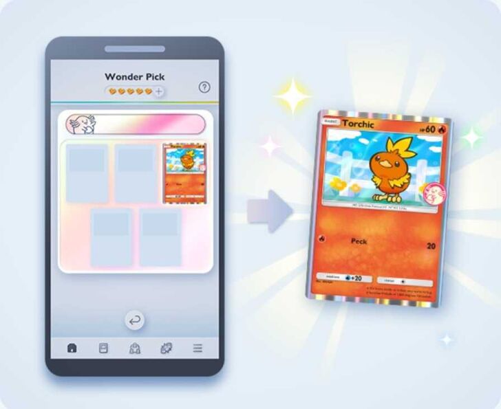 Pokemon TCG Pocket - Psyduck and Torchic Wonder Pick Event
