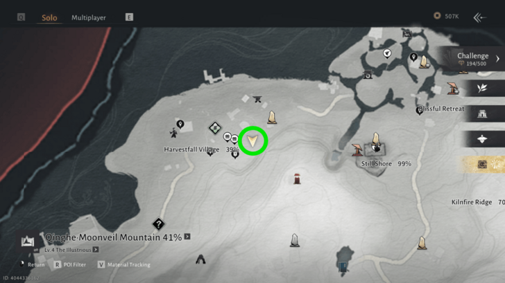 Eternal Flame Map Location