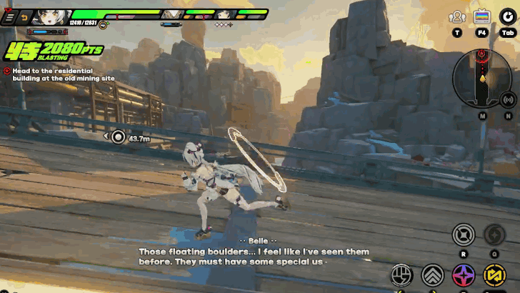 Head to the Residential Building