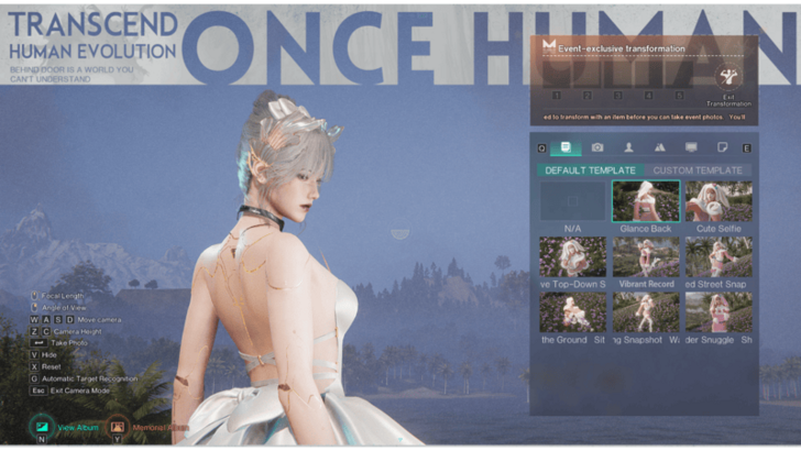 Once Human - Camera Modes