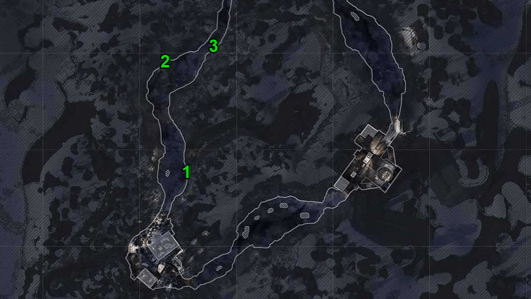 Orda Graveyard Key Locations