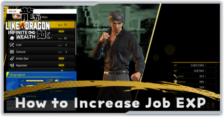 Like a Dragon Infinite Wealth - Job EXP Guide