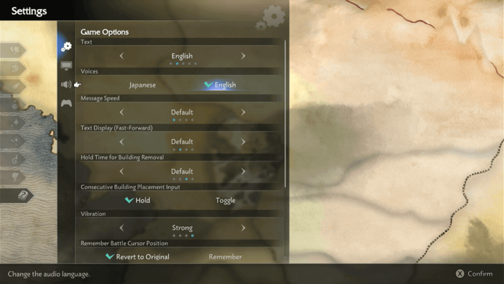 Change Audio Language