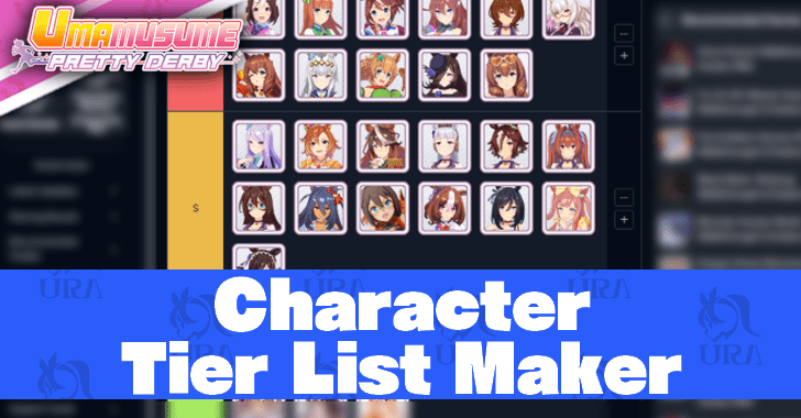 Character Tier List Maker