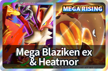 Mega Blaziken ex and Heatmor Deck
