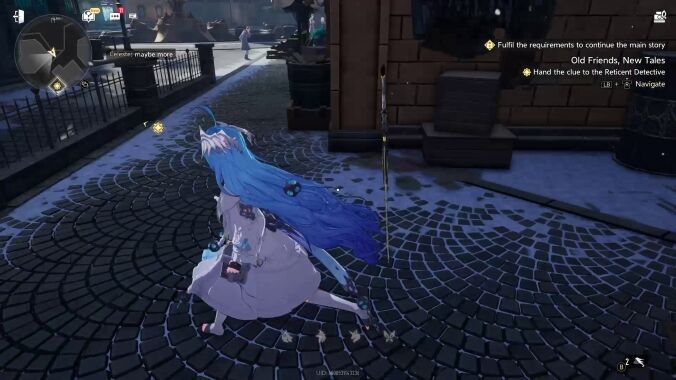 Hand the clue to the Reticent Detective