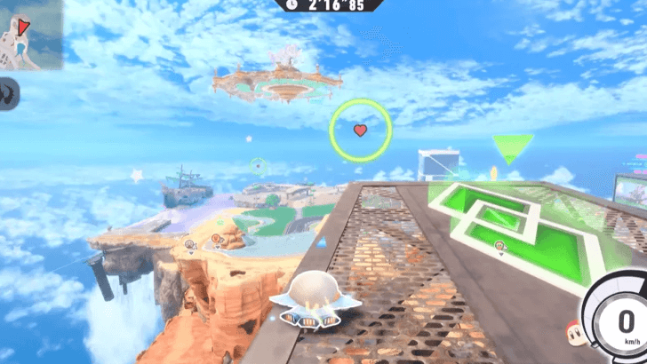 Kirby Air Riders - Top of The Volcano